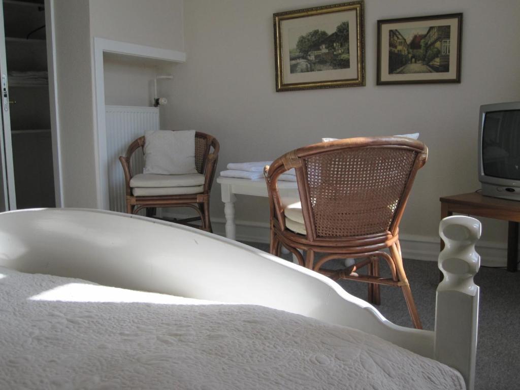 Hotel Postgaarden Skælskør Oda fotoğraf