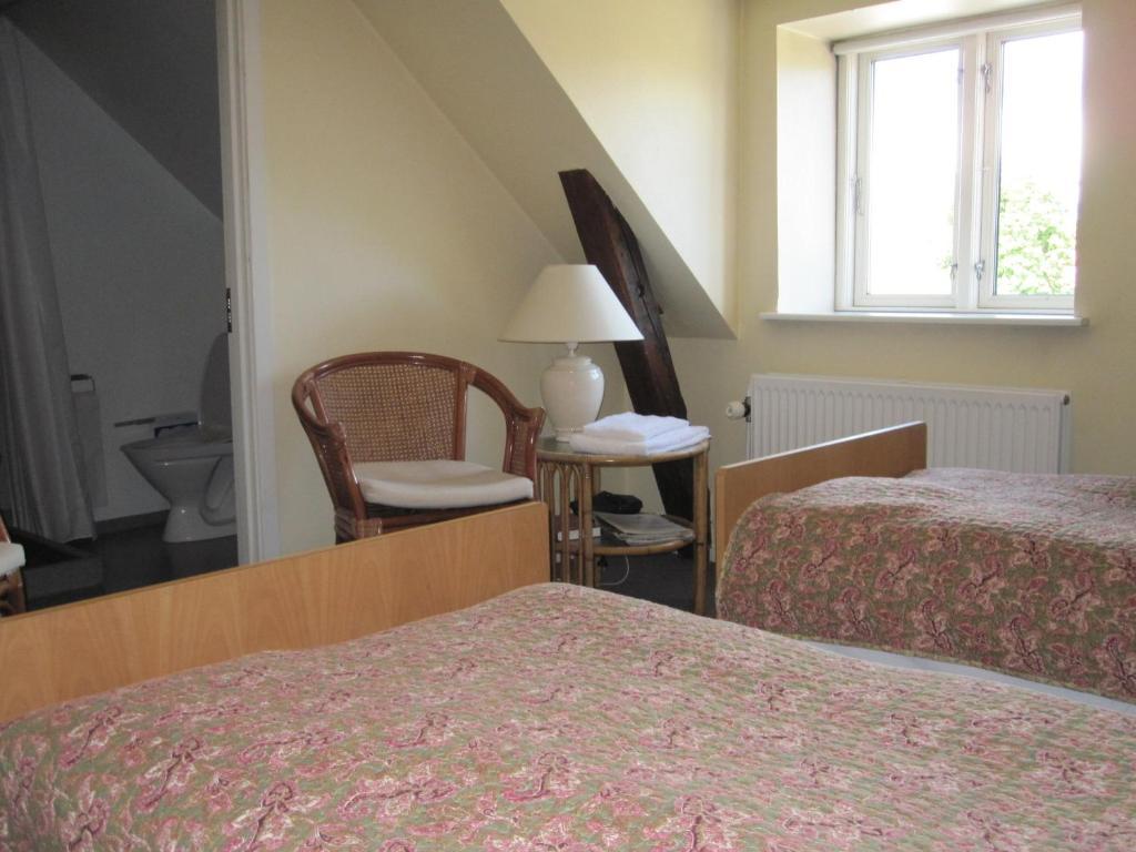 Hotel Postgaarden Skælskør Oda fotoğraf